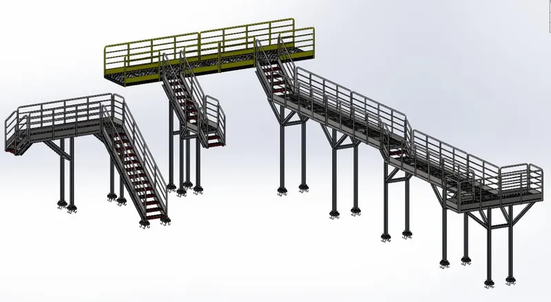 Trabalho de engenharia realizado pela Voker