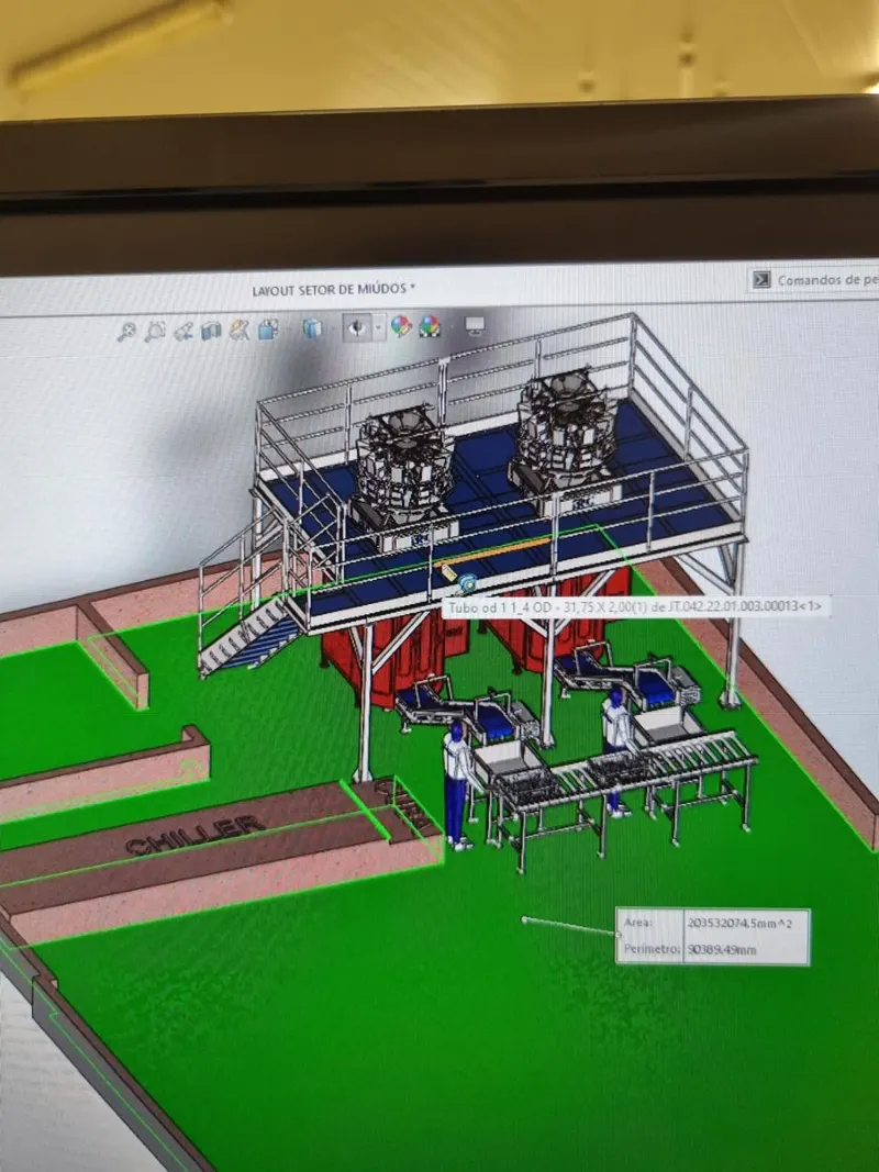 Trabalho de engenharia realizado pela Voker